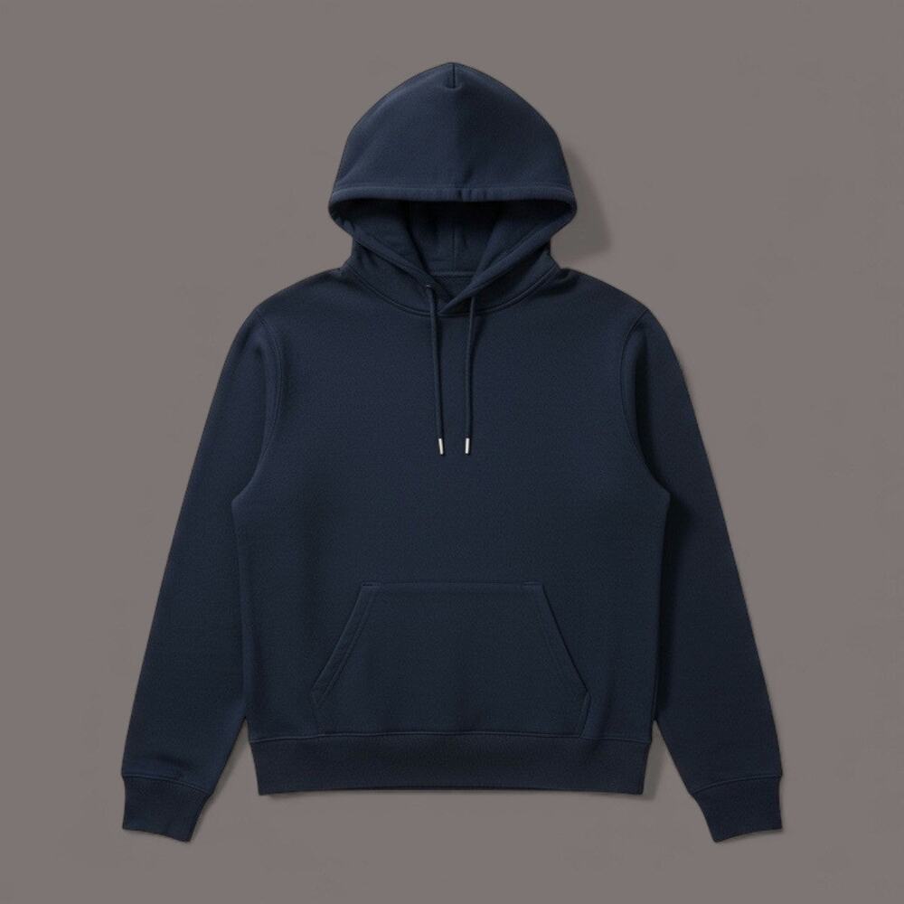 NWT Everlane Uniform Mens Pullover Hoodie Blue S Minimalist Streetwear Skater